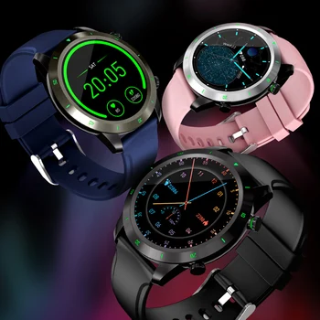 Új Full Touch Nők Smartwatch 2021 Intelligens Karóra Férfi IP68 Vízálló testhőmérséklet pulzusmérő Reloj Inteligente Mujer