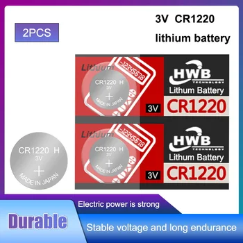 2db cr1220 3v gombelem érme akkumulátorok Eaxell nézni DL1220 BR1220 ECR1220 LM1220 KCR1220 KL1220