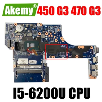 A HP Probook 450 G3 470 G3 Laptop Alaplap DAX63CMB6C0 DAX63CMB6D1 855672-601 855672-501 I5 CPU-6200U DDR4 100% - os teljes teszt