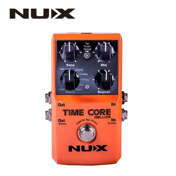 NUX Idő Core Deluxe Delay Pedál Gitár Effect Pedál a Looper Tone lock True Bypass Frissítési mód A Pedál sort, majd felveszi