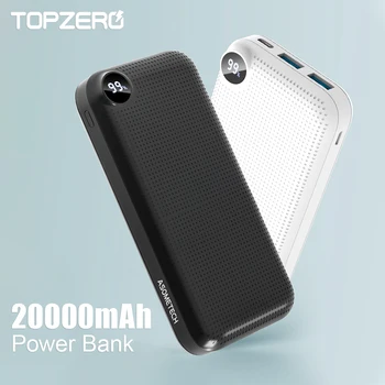 Power Bank 20000Mah Hordozható Töltő Powerbank 20000 Mah Külső Hordozható Akkumulátor Töltő iPhone 12 Xiaomi Phone Poverbank