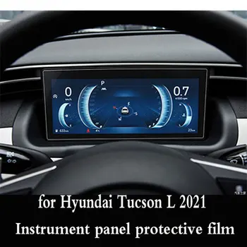 Edzett Üveg képernyő védő Hyundai Tucson L 2021 autórádió gps navigációs Képernyő Védő Fólia
