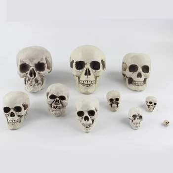 Halloween Mesterséges Koponya Modell Ijesztő Csontváz Dísz, Fesztivál, Buli