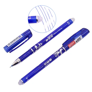 Kék Utántöltő Törölhető Toll 1 Db/magic Pen Promóciós Ajándék Márka Toll Diák Iskola Irodai Papíráru