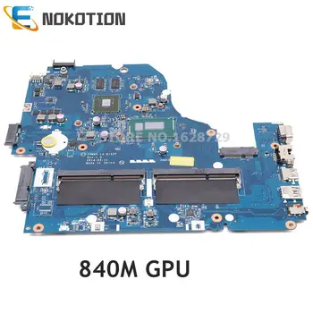 NOKOTION NBV9P11001 NBMLB11002 Az acer aspire E1-572G laptop alaplap Z5WAH LA-B162P I3 CPU-840M GPU teljes teszt