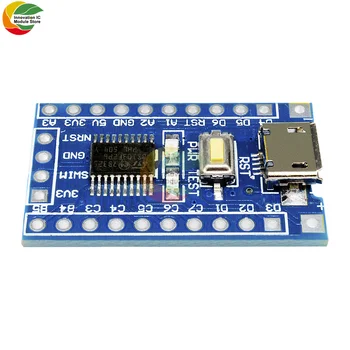 Ziqqucu STM8S103F3P6 STM8 Minimális Rendszer KAR Fejlesztési Tanács Modul Az Arduino STM8S Core Board Modul LED 5V 3.3 V