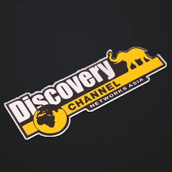 Alumínium Discovery Channel Hálózatok Ázsia karosszéria Hátsó Csomagtartó Embléma Jelvény Matricát Jeep Dodge a Land Rover