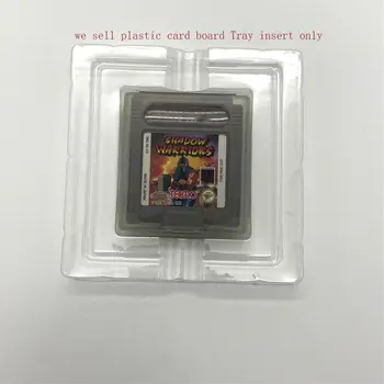 Átlátszó Műanyag Betét Belső Tálca shell Game Boy& Game Boy Color Játékok USA/EU Vession