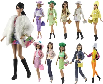 30 cm-es Baba Ruha Divat Ruhák ruha licca Barbie Baba blythe Kiegészítők, Bébi Játékok, Legjobb Lány' Ajándék 8 hullám