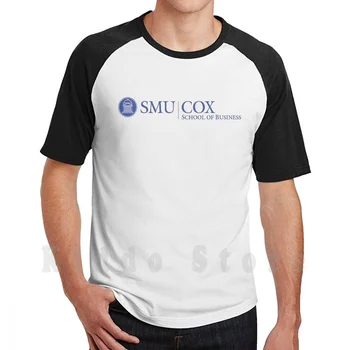 Az smu Cox Kék Póló, Férfi Pamut Pamut S-6Xl az smu Cox Iskolai Üzleti Déli Metodista Egyetem Kék Fehér Stang