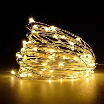 Karácsonyi LED String fény 1M 3M USB Működtetett Garland Kültéri Beltéri Haza Karácsonyi Dekoráció tündér Fény Led Szalag