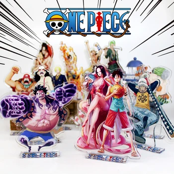 One Piece Anime Akril Ábra Álljon Modellt Játékok Luffy Zoro Ace Usopp Akciófigurák Dekoráció Állandó Jel, Gyerek Játékok, Karácsonyi Ajándék