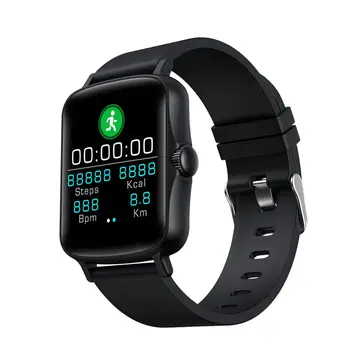 Nő Férfi Smart Óra 1.4 Inch Teljes érintőképernyő Smartwatch 180mAh Vízálló Fitness Tracker Smartwatch Android IOS Telefonok