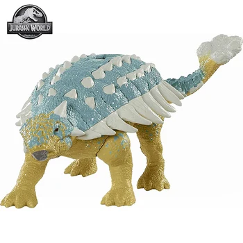 Jurassic Világ Tábor Kréta Ankylosaurus Ordít Támadás Göröngyös Dinoszaurusz akciófigura Hangzik Növényevő Játékok Gyerekeknek Ajándék GWY27