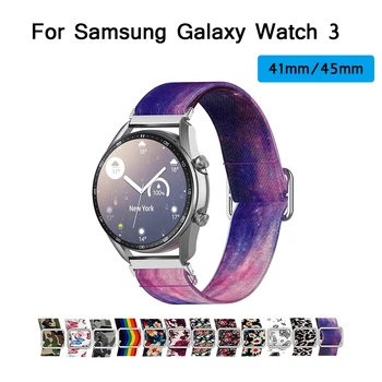 20mm 22mm Nylon Heveder Samsung Galaxy 3 Óra/46mm/42mm/Aktív 2/Gear S3 Karkötő a Huawei GT/2/2e/Pro Watchband