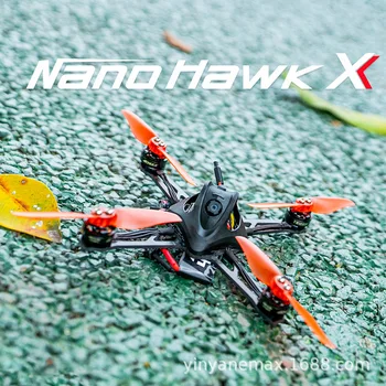 EMAX Nanohawk X Ultrakönnyű, 3 Inch 1S Szabadtéri FPV Drone - FrSky BNF SPI RX Támogatás Frsky D8 Mód