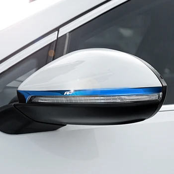 A Golf MK7 átalakított visszapillantó tükör berendezés csík ütközésvédelem protection strip 7.5 Rline javítás világos szalag