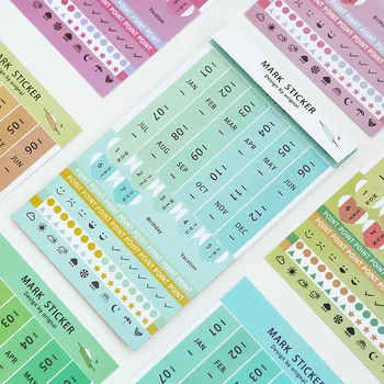 Kreatív Tervező idő DIY koreai Aranyos Kreatív Sticky Notes Tervező Matricák Oldal Post Megjegyzi, Irodában, Iskolában, Papíráru