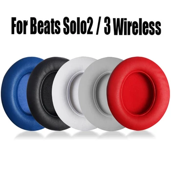 Csere Fül párna a Párna A Beats Solo 2 3 Vezeték nélküli Fülpárna Fejhallgató Bluetooth-kompatibilis Fülhallgatót Esetben, Puha Borító