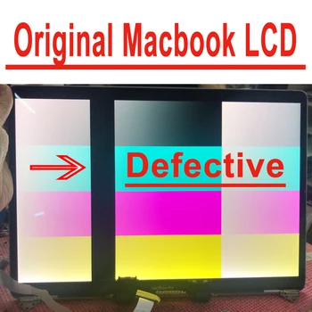 Eredeti Használt Macbook Pro 1989 Kijelző A1989 2018 Hibás Hiba Rossz LCD Képernyő Cseréje Alumínium burkolata Összeszerelési Hiba