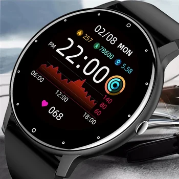 GEJIAN 2021 Új Intelligens Karóra Férfi Teljes érintőképernyő Sport Fitness Óra IP67 Vízálló Bluetooth, Android ios smartwatch Férfi ruházat