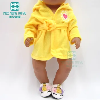 A ruhák a babák illik 43 cm újszülött baba kiegészítők, Amerikai baba Ruhák divatos pizsamám, hacukában