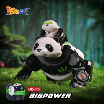BeastBox Deformáció Robotok Átalakulás Állat Játék Cube Modell Panda Nagy Hatalom Cselekvési Ábra Jugetes Ajándékok