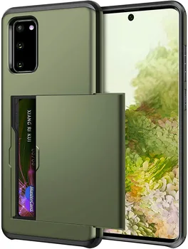 Pénztárca tok Samsung Galaxy S20 S 20 Ultra Plus Pénztárca Hitelkártya Birtokos ID Slot Esetben A Samsung S20 Plus Ultra Telefon coque közelében