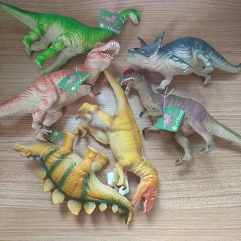 24cm nagy szimuláció dinoszaurusz modell játék Tyrannosaurus hang csipet gyermek dinoszaurusz fiú ajándék