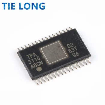 2DB TPA3116D2DADR HTSSOP32 TPA3116D2 HTSSOP-32 TPA3116 TSSOP IC chip, új, eredeti