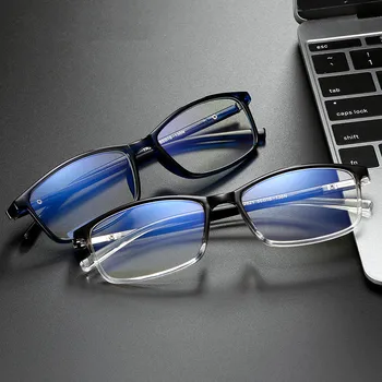 2021 Új Vintage Spuare Nők Szemüveg, Férfi Divat Számítógépes Szemüveg Keret Klasszikus Design Anti-Kék Fény Műanyag Szemüveg