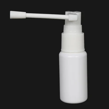 Új 10db/set Orr Permetező Műanyag Orr Spray Palackot Újratölthető Üres Spray Adagoló Rotációs Fúvóka 30ML
