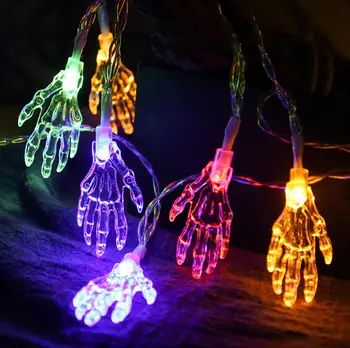 Led Halloween udvar dekoratív string fények, 1m 10led