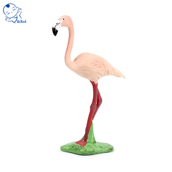 A gyermekek Kognitív Puzzle Szimuláció Vadon élő Állat, Játék, Modell, Flamingó, Új Flamingo Modell Baba, Otthon Dekoráció Játék Ábra