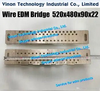 520x480x90x22+5mm VS33 Vezeték EDM Híd (SUS) a Vezeték szikraforgácsoló gépek, edm, Precíziós, nem Rozsdamentes Uralkodó Elektromos Kisülés