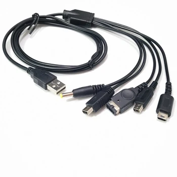 5 in1 USB multifunkciós Töltő Töltő kábel Kábel alkalmas Játék konzol