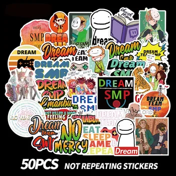 50Pcs Álom jelentős piaci erővel rendelkező szolgáltató Matricák Esztétikai Rajzfilm Anime Graffiti Bőrönd Bőrönd Vízálló DIY Matricák