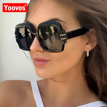 Yoovos 2021 Napszemüveg Nők Tér Szemüveg Márka Tervező Nők Napszemüveg Vintage Luxus Szemüveg Kiváló Minőségű Női Oculos