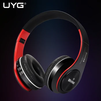 UYG bluetooth fejhallgató vezeték nélküli Sztereó headset Mikrofonnal támogatás aux 3.5 TF Kártya FM rádió okostelefon, számítógép pc