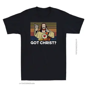 Van Krisztus? Jézus Haver Krisztus Vígjáték Film Férfi T-Shirt Fekete Pamut Póló T-Shirt a Nők a Férfiak Harajuku Ullzang Pólók Férfi