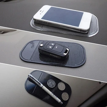 5db Autók Belső Kiegészítők Mobiltelefon Mp3mp4 Pad GPS, Csúszásmentes Autó Ragadós csúszásgátló Szőnyeg