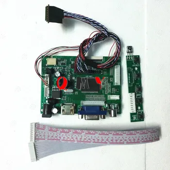 Vezérlő Tábla LCD HDMI AV VGA, PC Audio Modul Driver DIY Kit 15.6