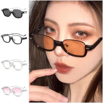 Márka Designer Napszemüveg Retro Nap Szemüveg, Védőszemüveg Anti-UV Szemüveg Személyiség Templomok Szemüveg Díszes Adumbral A++