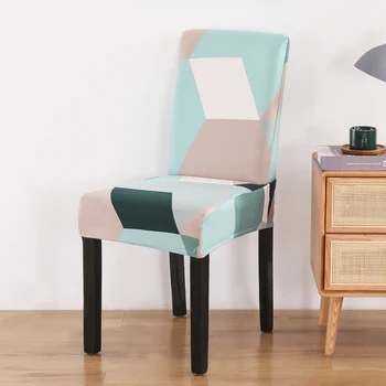 új stílusú szék fedezni étkező szék protector irodai szék bankett szék szakaszon slipcover virágos nyomtatott anti-por