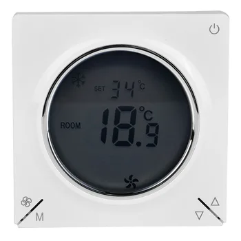 LCD klímaberendezés Fan-Coil Központi Termosztát Hűtés Fűtés helyiség termosztát