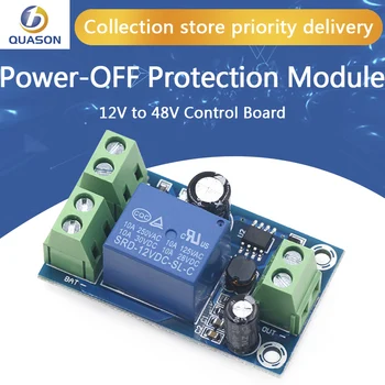KIKAPCSOLT Védelmi Modul Automatikus Váltás Modul UPS Sürgősségi Cut-off Akkumulátor Tápegység 12V, hogy 48V-Ellenőrző Testület