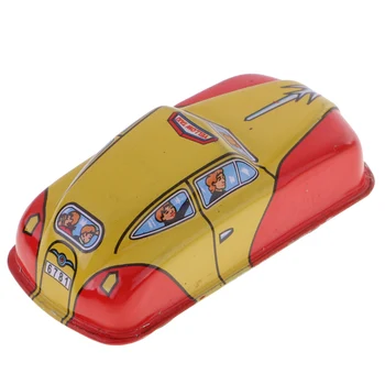 Klasszikus Taxi Autó Tin Toy Gyűjthető Óramű Szél Up Játékok, Gyerekeknek, Childs Ajándék