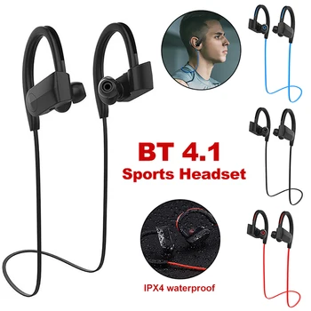 In-ear Sport Bluetooth Headset Sztereó Zenét Fülhallgató Sweatproof Bluetooth Ergonomikus Design, Bluetooth Fülhallgató Okostelefon