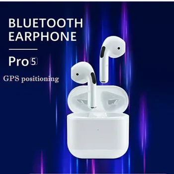 Mini Pro 4 TWS Bluetooth-kompatibilis Fülhallgató, Hi-Fi Vezeték nélküli Fülhallgató In-Ear Sztereó Fülhallgató, kihangosító Headset Okos Telefon