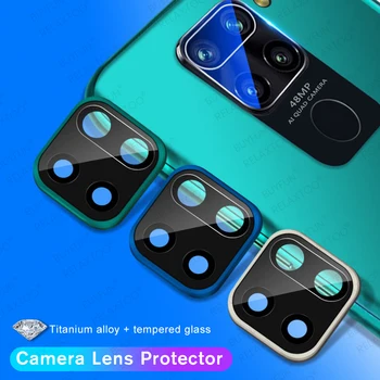 Titán Ötvözet Edzett Üveg Kamera lencsevédő A Xiaomi Redmi Megjegyzés 9S Anti-csepp Védő Üveg Remi 10x 4G Megjegyzés 9 Film